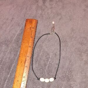 Elegant Black and White Beaded Bracelet